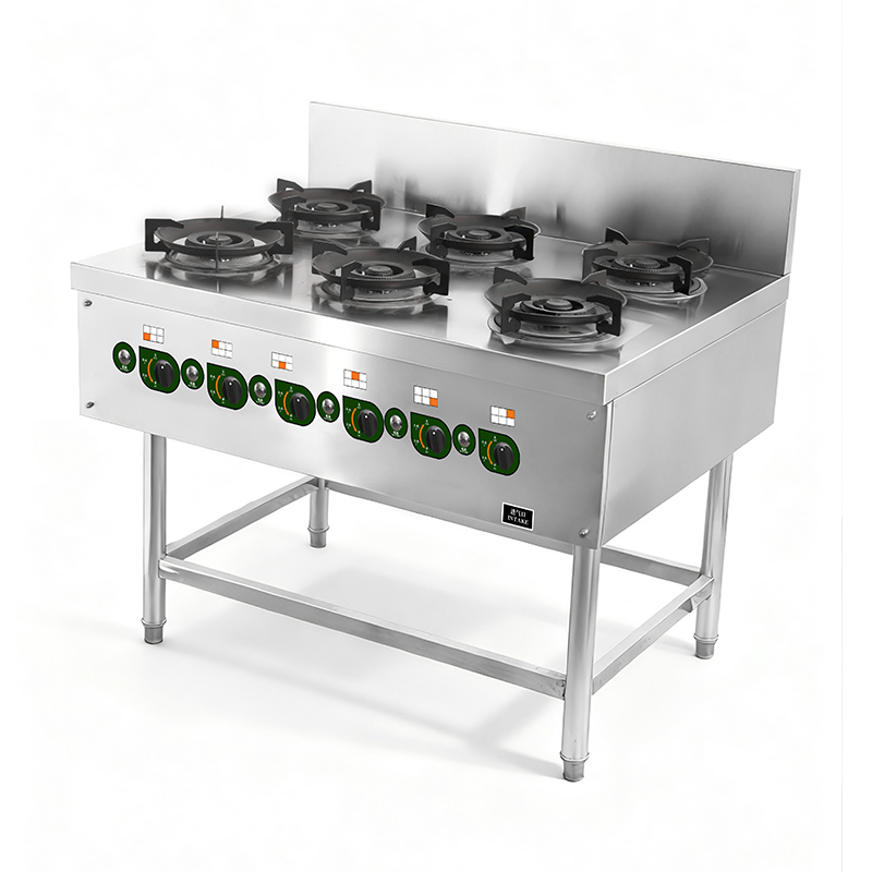 Bếp gas s&aacute;u đầu ba v&ograve;ng