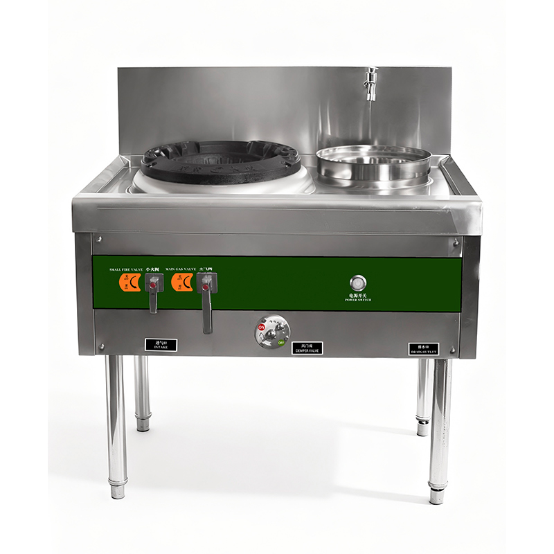 Bếp gas đơn x&agrave;o tiết kiệm năng lượng nhiệt độ đơn