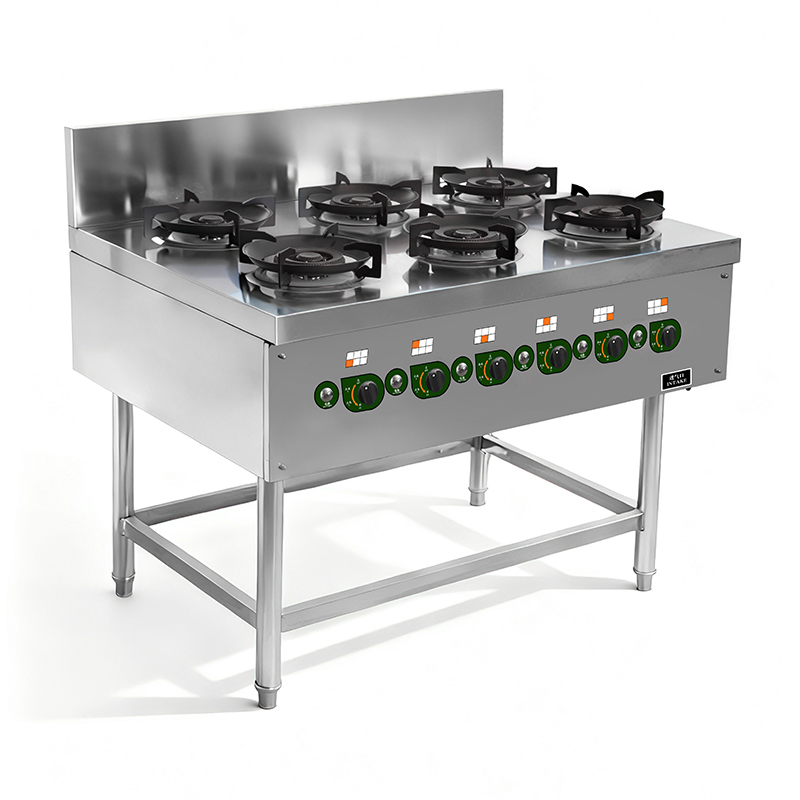 Bếp gas s&aacute;u đầu ba v&ograve;ng