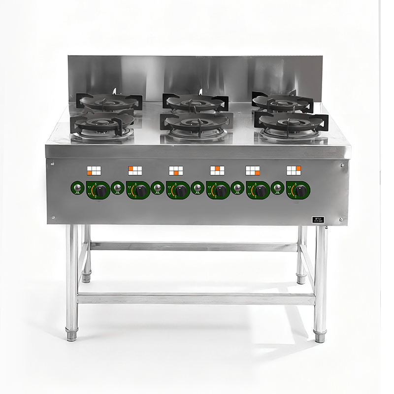 Bếp gas s&aacute;u đầu ba v&ograve;ng